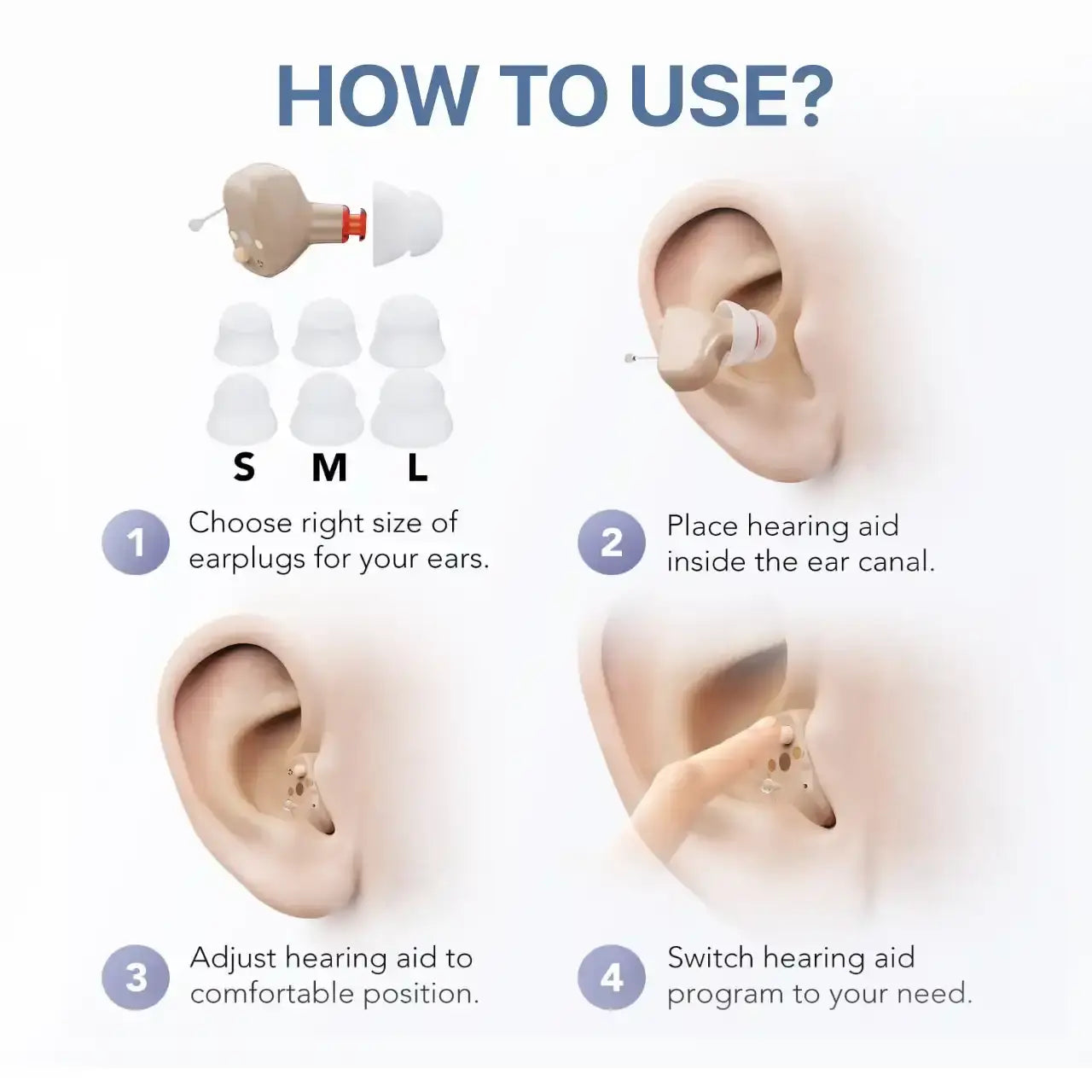 BTE CIC Hearing Aids
